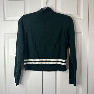 LNDR Dark Green Arctic Turtleneck Long Sleeve Sweater Women's Small/Medium S/M